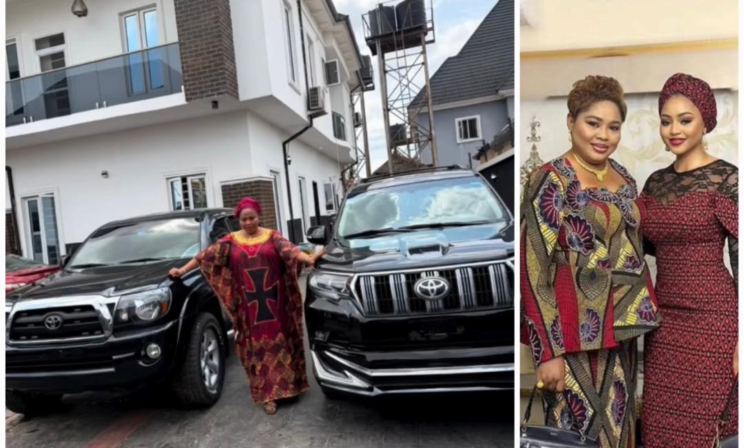 Actress Regina Daniels reportedly gifts her mum two cars for Valentine after one was taken away